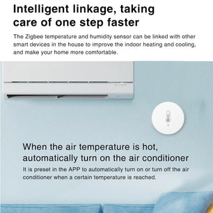 Bseed ZigBee Air Quality Detector Portable Smart Humidity Sensor