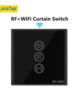 LoraTap 240V Plastic Remote Control Roller Blinds Shutter Switch