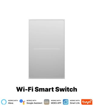 MOES 2-IN-1WiFi Star Feather Smart Touch Switch with Alexa Google Home