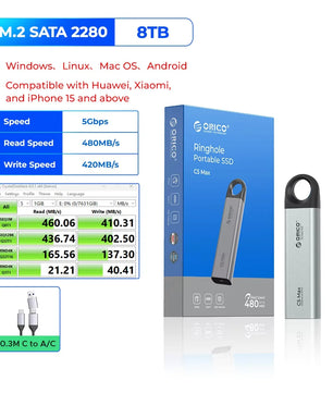 460MB/s Speed External Solid State Drive For Laptop And Desktop