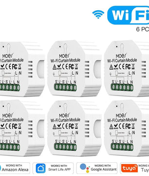 Moes Plastic Automatic WIFI Roller Shutter Curtain Smart Module