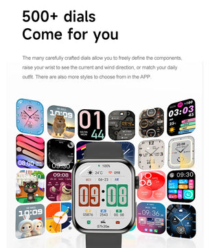 Silica Gel Waterproof Bluetooth Android GPS Square Shape Smartwatch