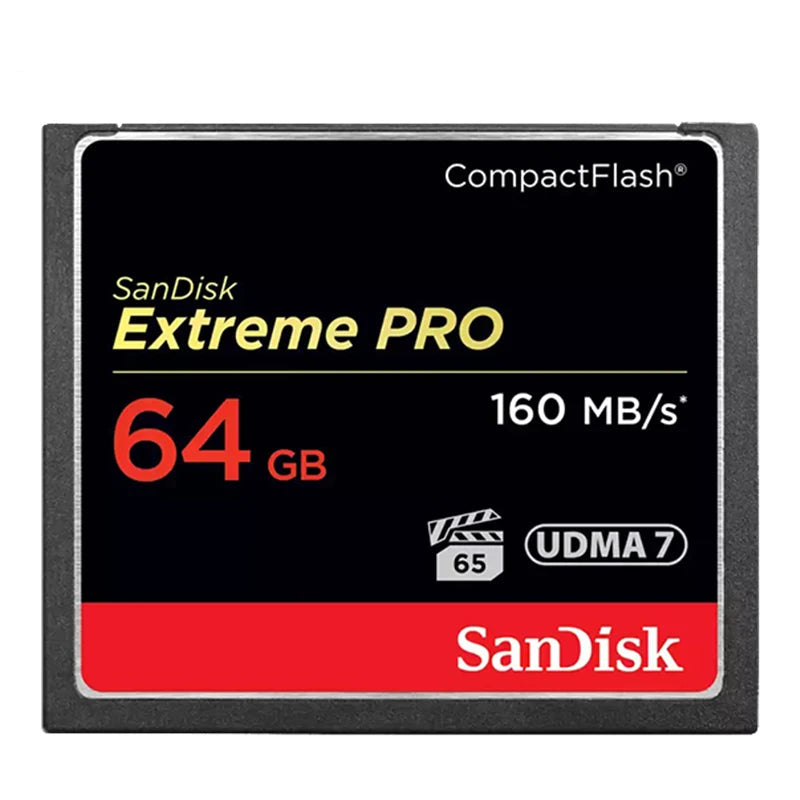 Extreme Pro Compact Flash Memory Card VPG 65 Original