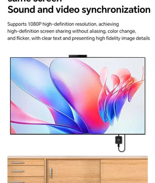 Wireless Type-C 50M HDMI Transmitter Receiver Adapter Set