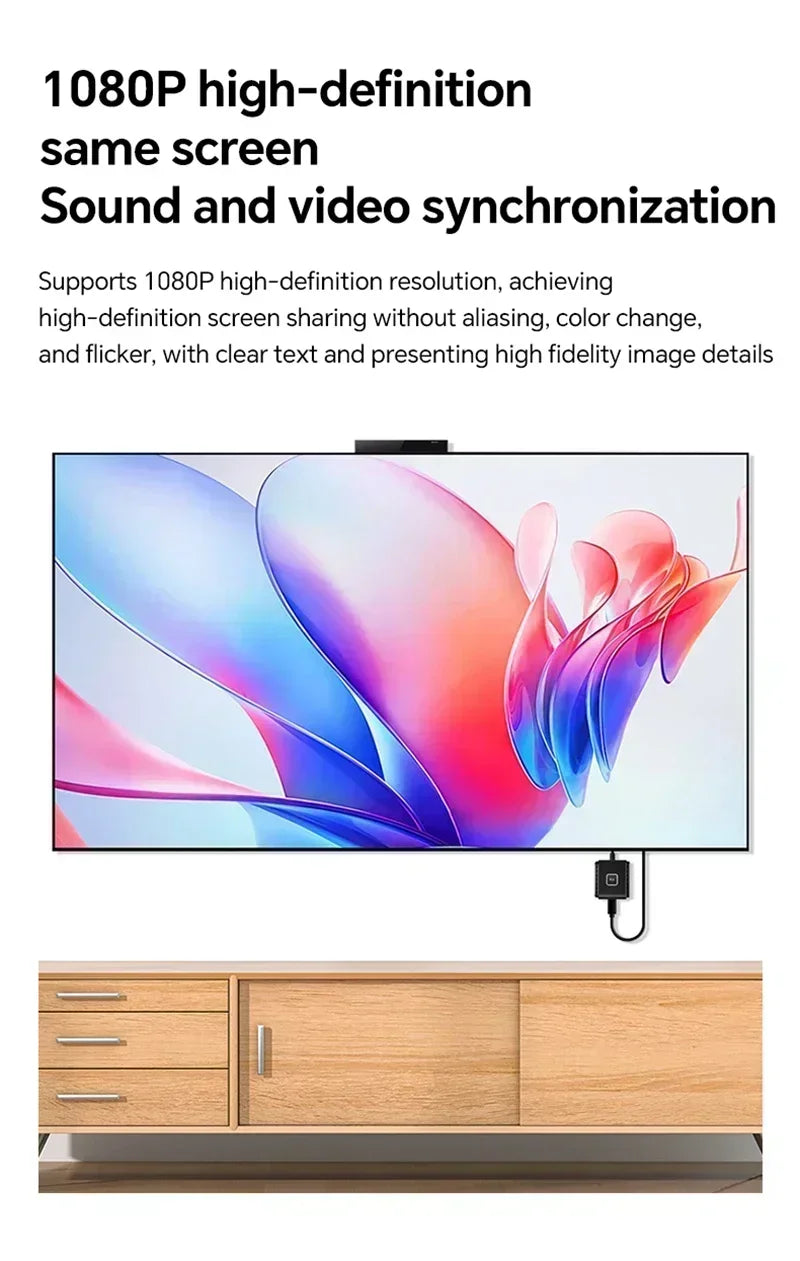 Wireless Type-C 50M HDMI Transmitter Receiver Adapter Set