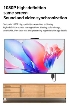 Wireless Type-C 50M HDMI Transmitter Receiver Adapter Set