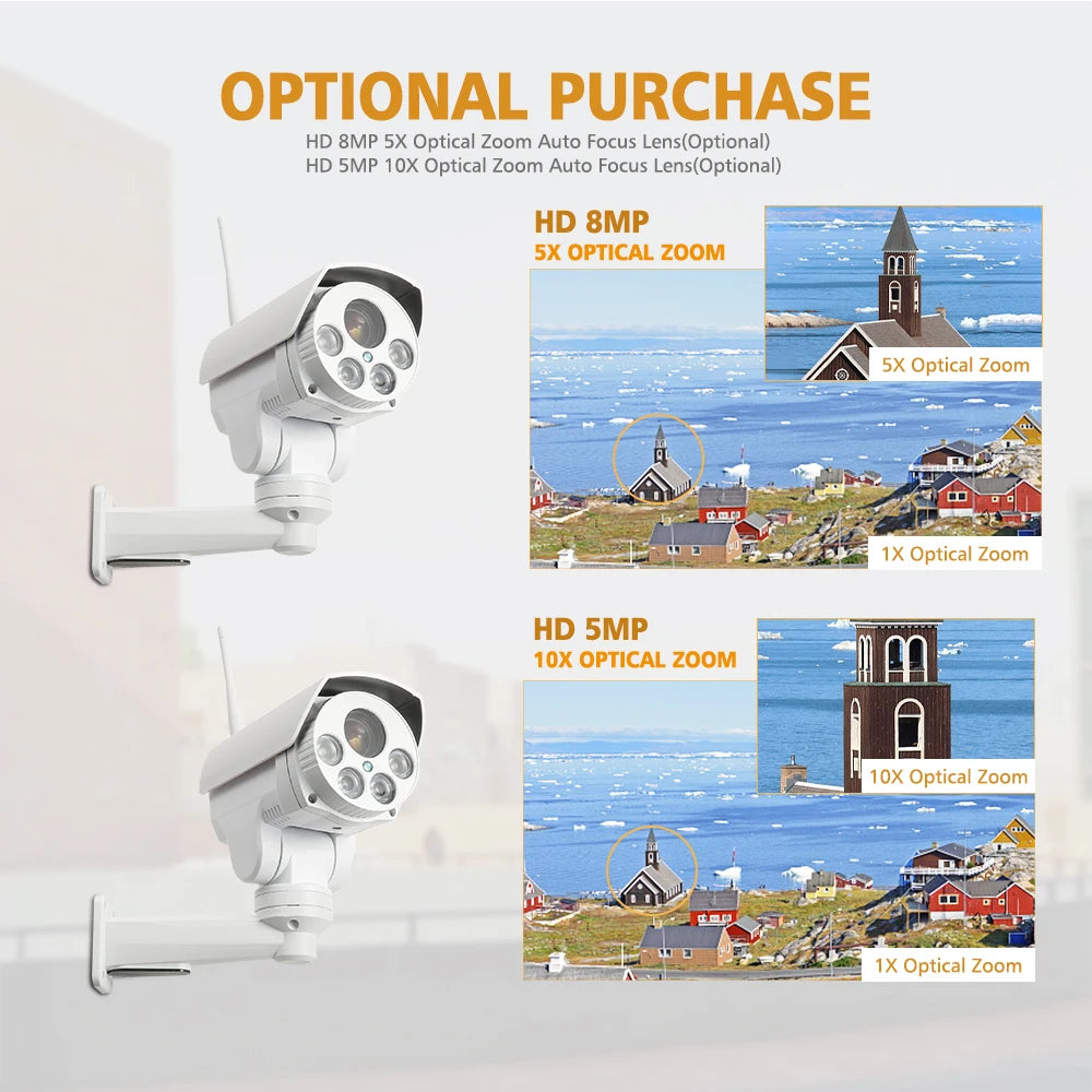 5 Mega Pixel Plastic IP66 CCTV Security Bullet Camera