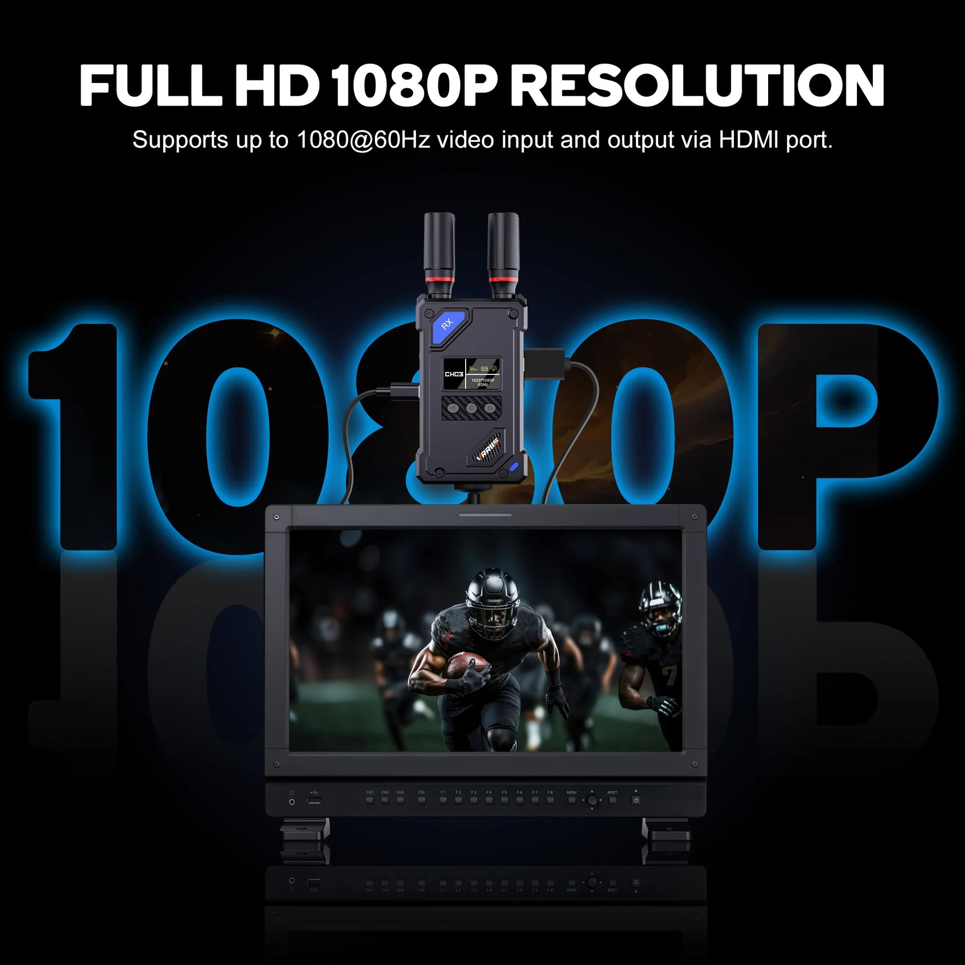 450m Wireless HDMI Video Transmitter Receiver Extender Set