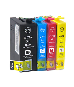T702XL Ink Cartridge Compatible For Epson WorkForce Pro WF-3720