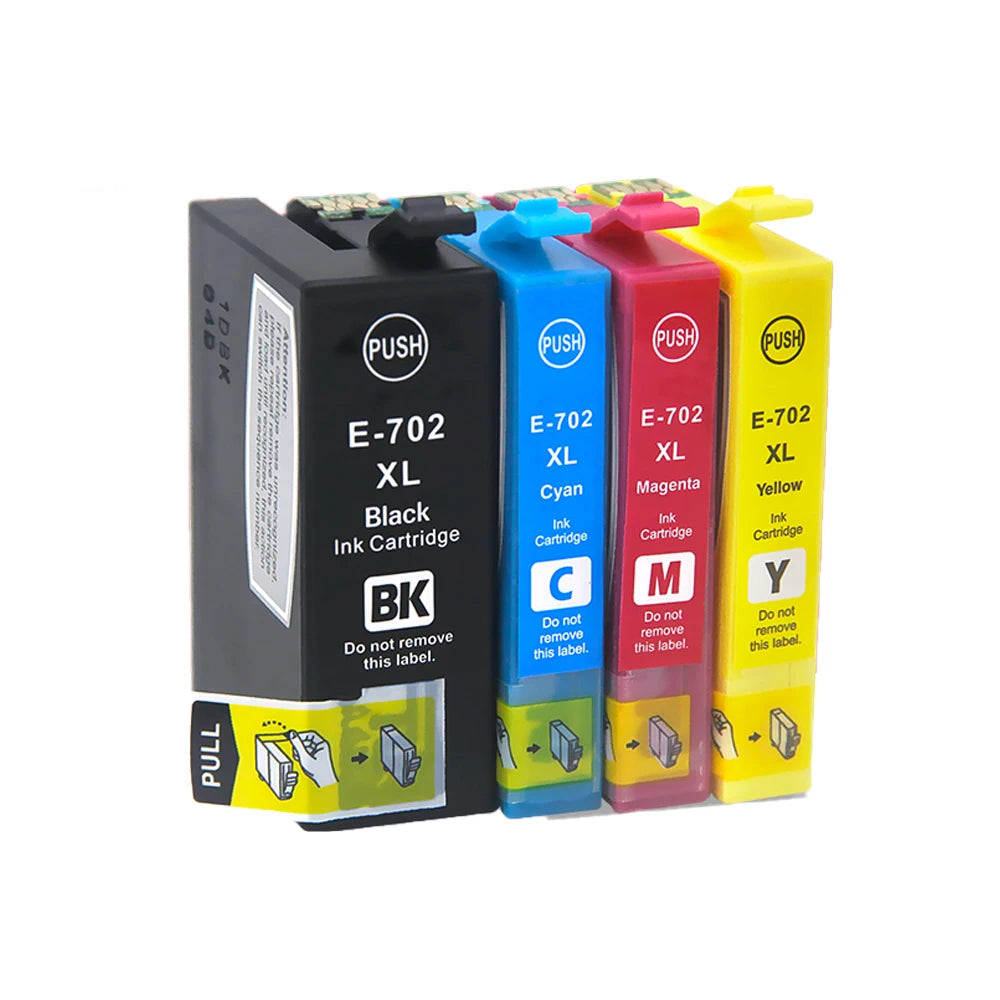 T702XL Ink Cartridge Compatible For Epson WorkForce Pro WF-3720/WF-3725