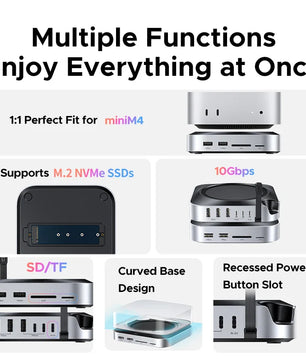 Ugreen 11-IN-1 Metal 10Gbps USB HUB Docking Station for Mac