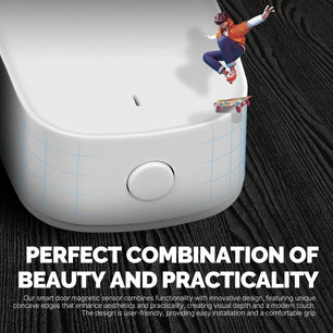 Moes Plastic 2.4GHz Smart Window Door Gate Sensor Detector