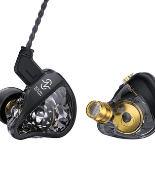 Metal Dynamic Vocalism Earphones with Detachable Cable