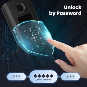 Moes Tuya Bluetooth Fingerprint Password Waterproof Door Lock
