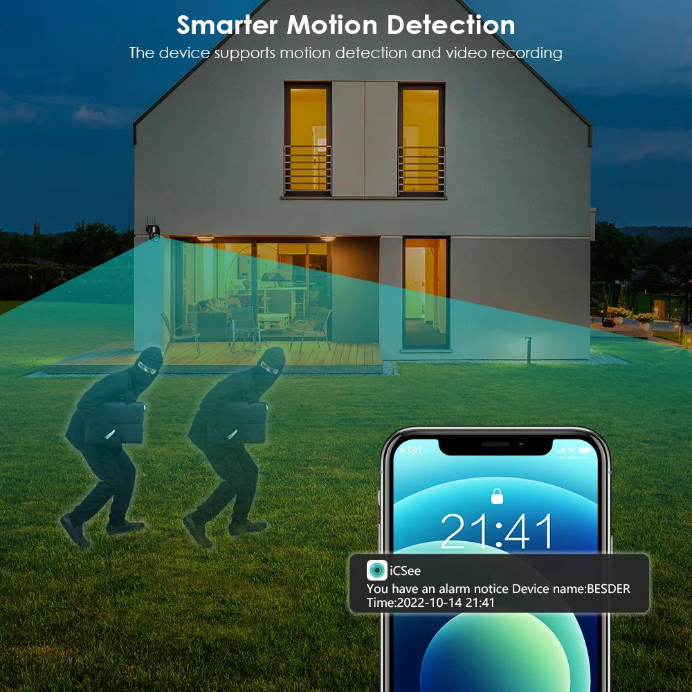 IP66 8MP 8X Zoom Dual Lens Surveillance Dome Camera