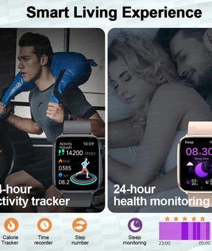 Rubber Waterproof Android Square Shaped Amoled Screen Smartwatch