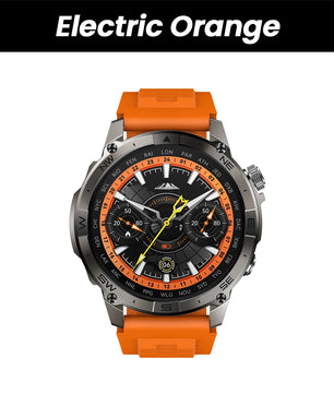 Silica Gel Amoled Display Waterproof Android Round Shaped Smartwatch