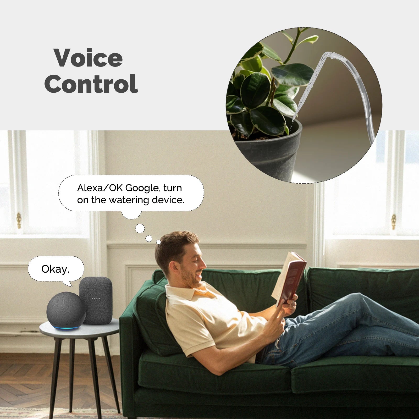 MOES Smart Water Timer Irrigation Controller with Alexa Google Home