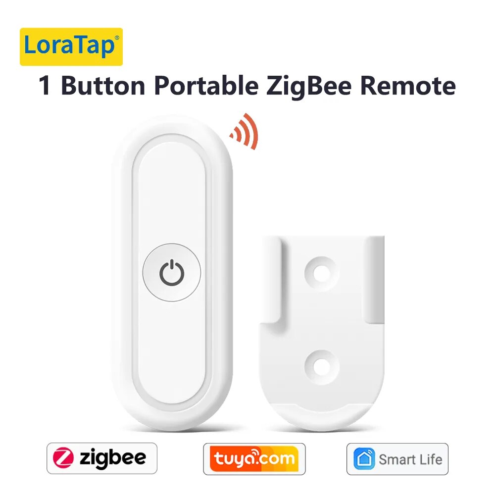 LoraTap Plastic Bluetooth Wireless ZigBee Portable Scene Switch