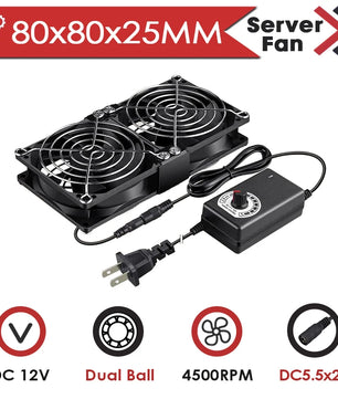 4500rpm Aluminum Alloy CPU Fluid Bearing Cooler Radiator Fan