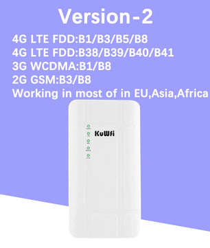 300Mbps WIFI Router Waterproof 4G Sim Adapter CAT4 for IP Camera