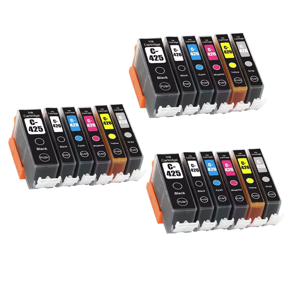 PGI425-CLI426 Ink Cartridge Compatible For Canon PIXMA MG6140/MG6240