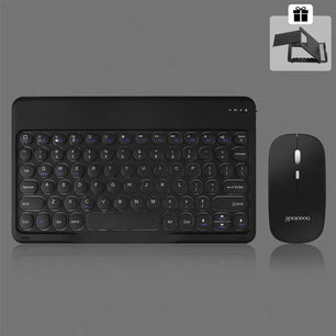 Plastic 2.4G Rechargeable Bluetooth Wireless Keyboard Mouse Kit