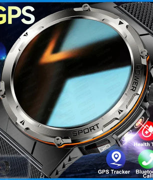 Silica Gel Waterproof Round Shaped Heart Rate Tracker Smartwatch