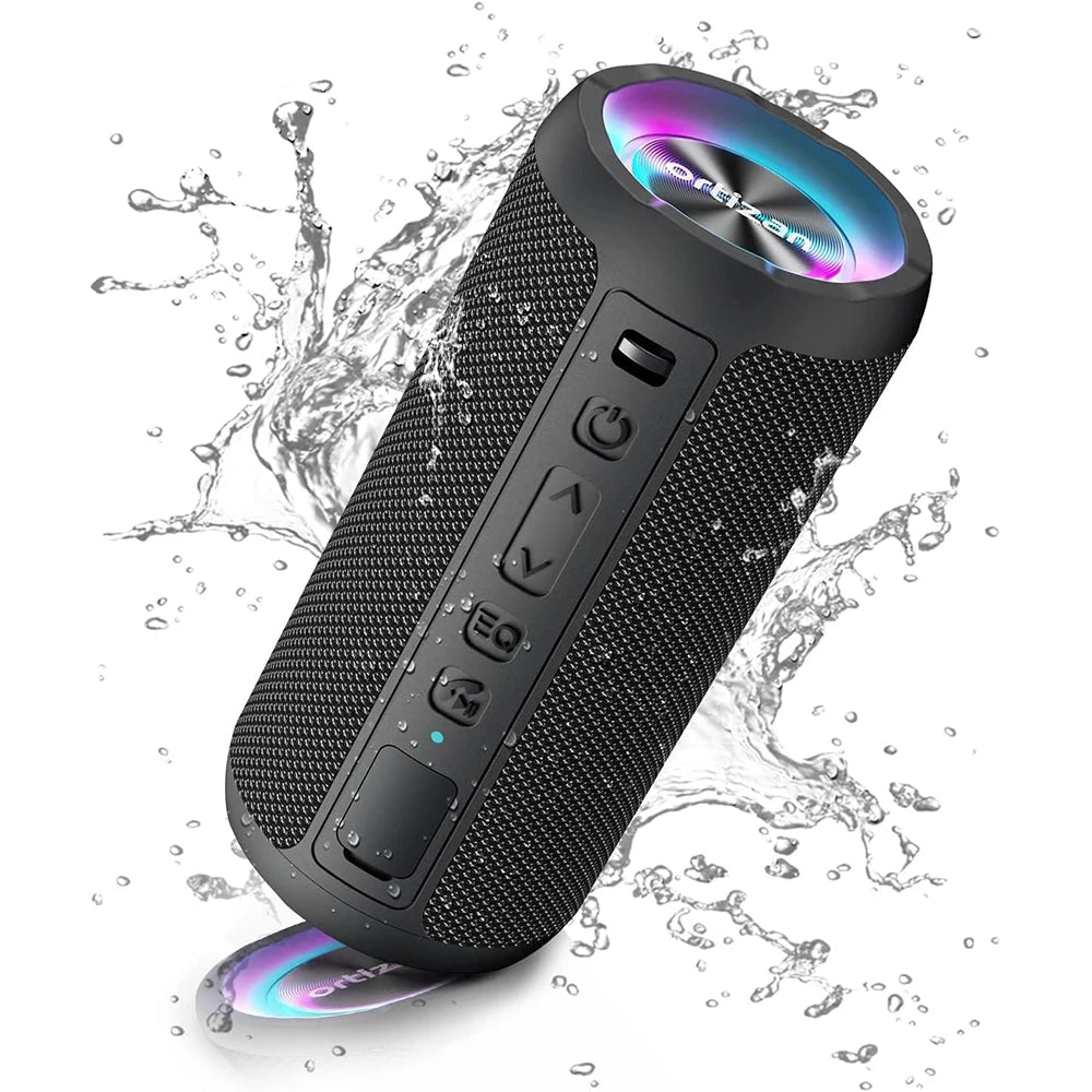2600mAh Bluetooth Portable 24W IPX7 Waterproof Wireless Speaker