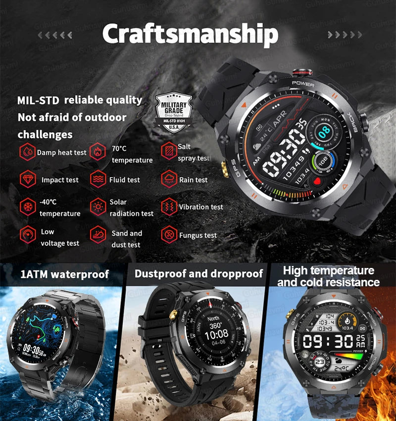 Silica Gel Waterproof Android Round Shaped Amoled Screen Smartwatch