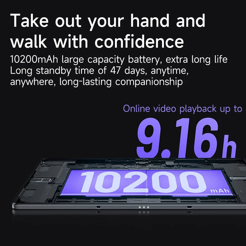 10200mAh Xiaoxin Pad pro 12.7 Fast Charging Lenovo Tablet