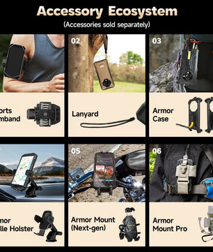 10360mAh 128GB 120Hz Android Armor X16 4G Rugged Smartphone