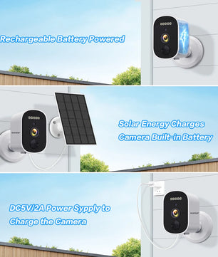 Boavision 4MP WIFI Night Vision Two Way Audio Security Camera