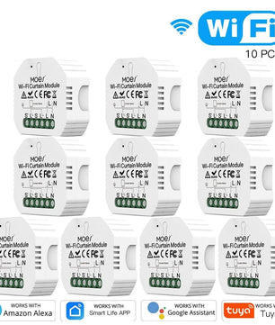 Moes Plastic Automatic WIFI Roller Shutter Curtain Smart Module