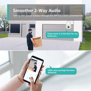 Boavision 8MP WIFI Night Vision Two Way Audio Dome Camera