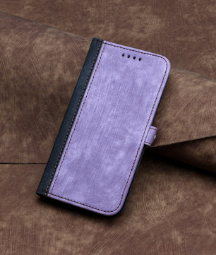 Leather Protective Flip Case For Samsung Galaxy S23 Plus