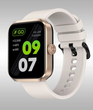 Silica Gel Amoled Display Waterproof Android Square Shape Smartwatch