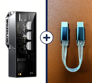 Dual CS43131 Chips Portable DAC/AMP with Versatile Output Ports