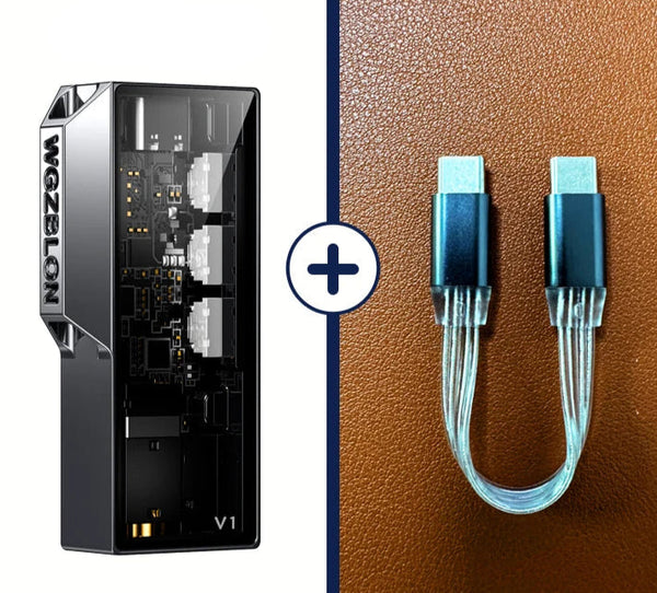 Dual CS43131 Chips Portable DAC/AMP with Versatile Output Ports