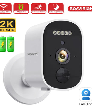 Boavision 4MP WIFI Night Vision Two Way Audio Security Camera