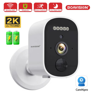 Boavision 4MP WIFI Night Vision Two Way Audio Security Camera