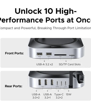 Ugreen 11-IN-1 Metal 10Gbps USB HUB Docking Station for Mac