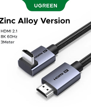 Ugreen 60Hz Ultra High Speed Right-Angle HDMI Cable