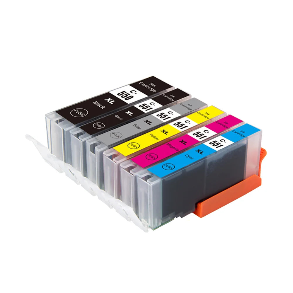 PGI 550-CLI 551 Ink Cartridge Compatible For Canon PIXMA MG6350