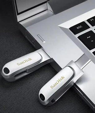 USB 3.2 Metal Dual Pen Drive U Disk for Computer and Phone