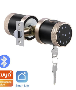 Stainless Steel Fingerprint Bluetooth WIFI Right Push Door Lock