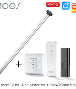 Moes Plastic Electric Remote Control Tubular Roller Blind Motor
