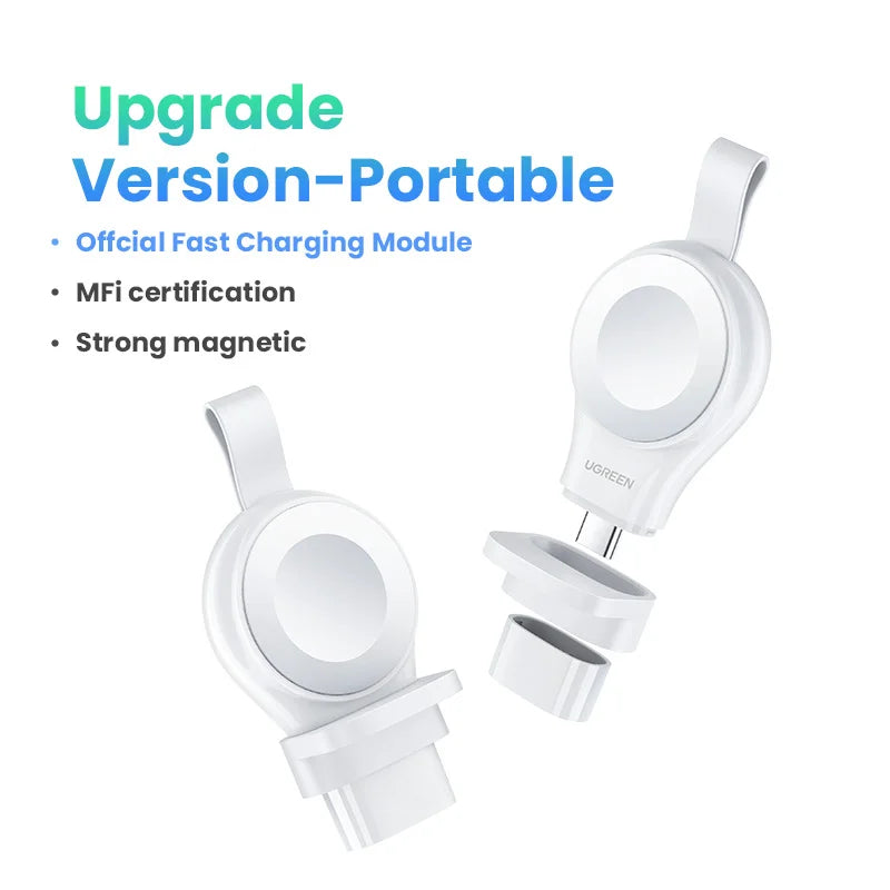 Ugreen 5W ABS USB Type-C Wireless Charger For iWatch Series