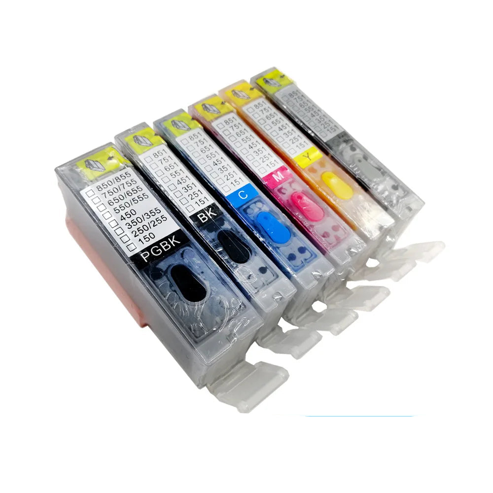 PGI650 CLI651XL Ink Cartridge Compatible For Canon PIXMA MG6360