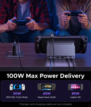 Ugreen 6-IN-1 Metal Type-C Hub Steam Deck Docking Station